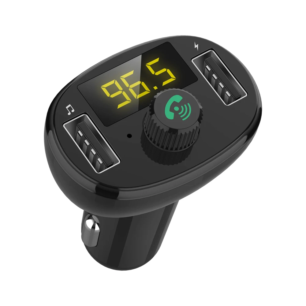 Автомобильный Bluetooth-трансмиттер с 2-мя USB-портами и FM-модулятором | Автомобили