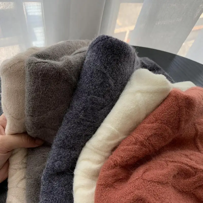 

Autumn Casual Knitting Tops Outerwear Vest Sweater Vest Women's Vest Sweater Korean Elegant Student V-neck Pullover Loose