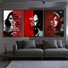 Постер с персонажами игры Лига Легенд, Картина на холсте с надписью на английском языке, детская комната, настенное общежитие, украшение для дома