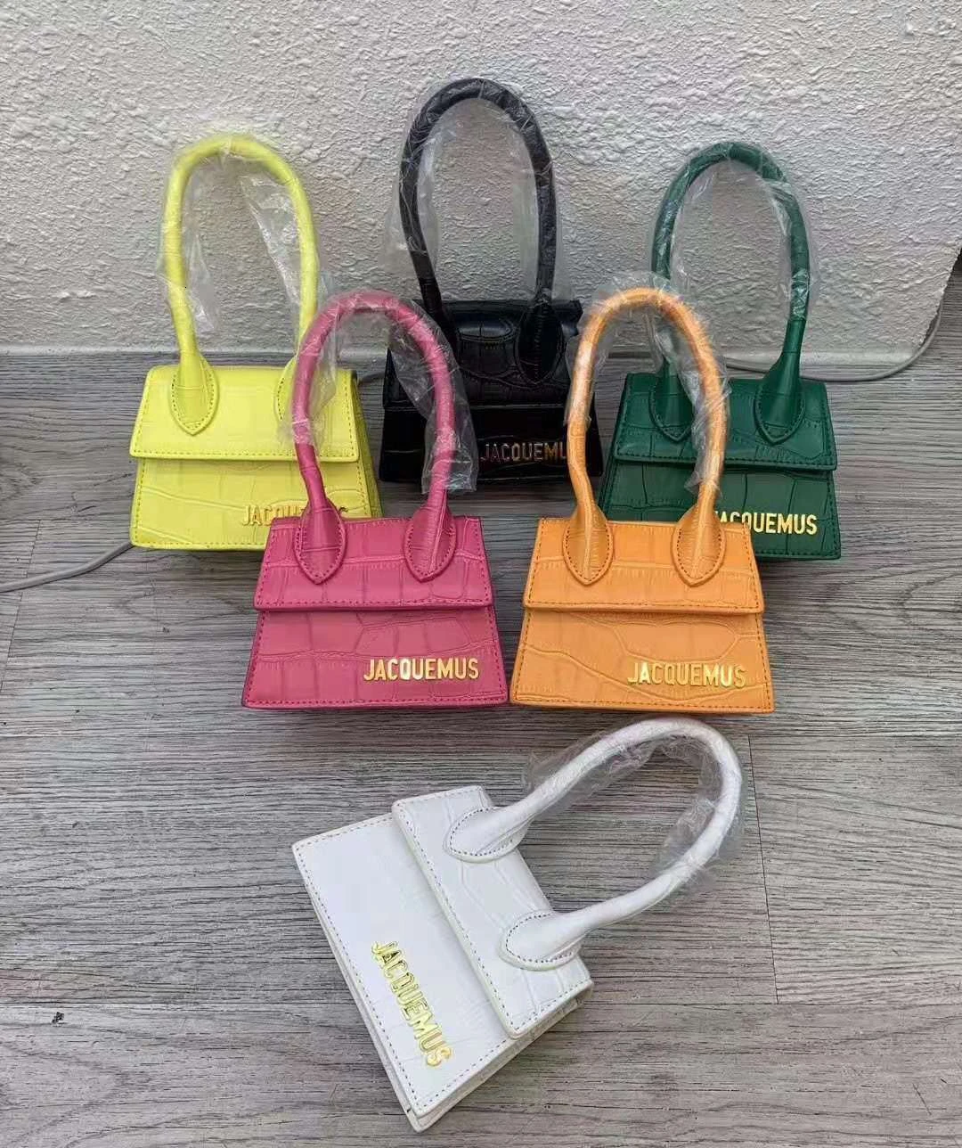 Jacquemus, женские сумки, Аллигатор,, женские ручные сумки, сумка-мессенджер, дизайнерские сумки на плечо, маленький лоскут, клатч, кошелек
