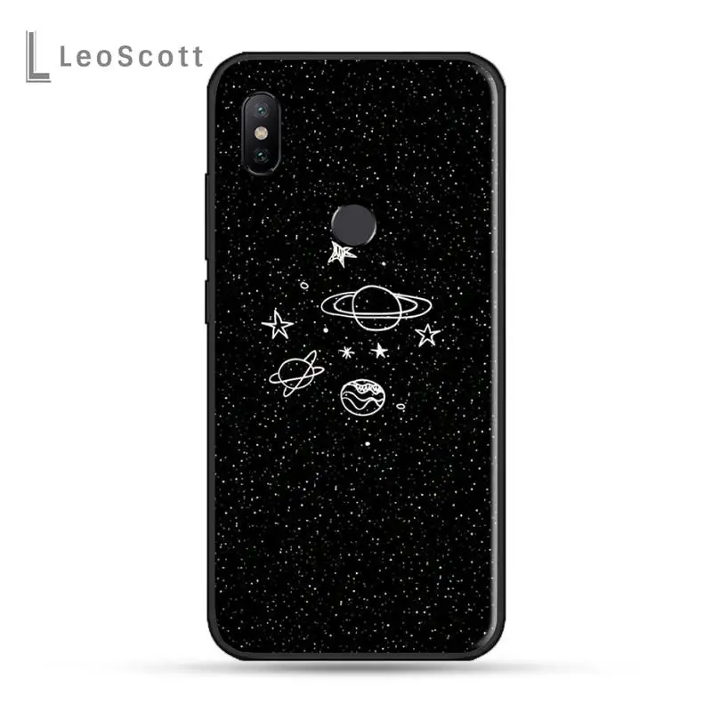 

Space astronaut simple cartoon Phone Case For xiaomi Redmi 5 5A plus 7A 8 note 2 3 4 5 5A 6 7 GO K20 A2