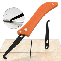 tile gap repair tool hook knife professional cleaning and removal of old grout hand tools tungsten steel joint notcher collator