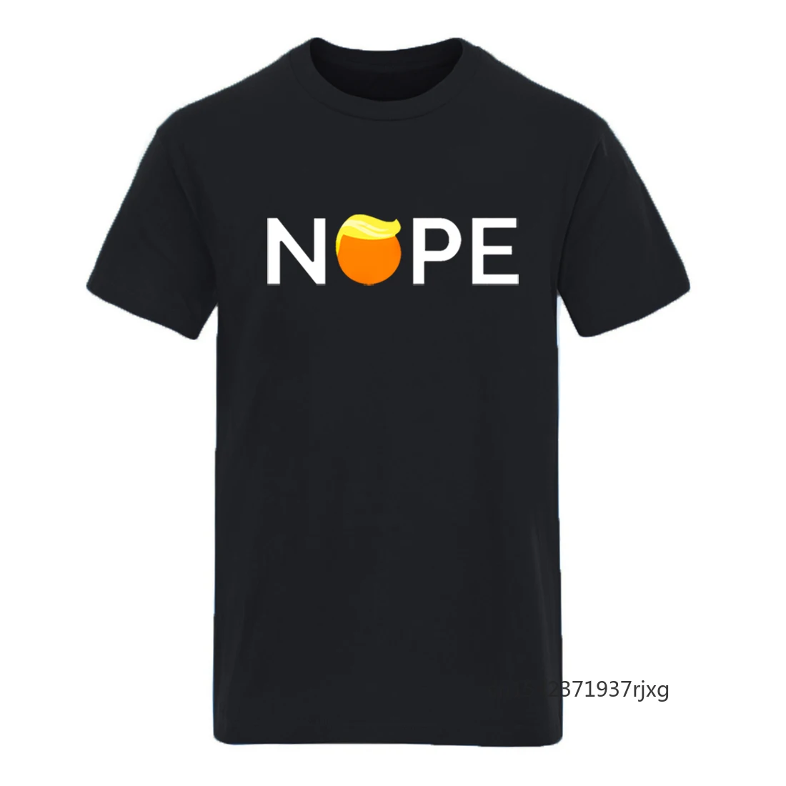 

NOPE Printing Oversize Short Sleeve T shirt Streetwear Harajuku Clothing Tops Hip Hop Retro Tees Graphic
