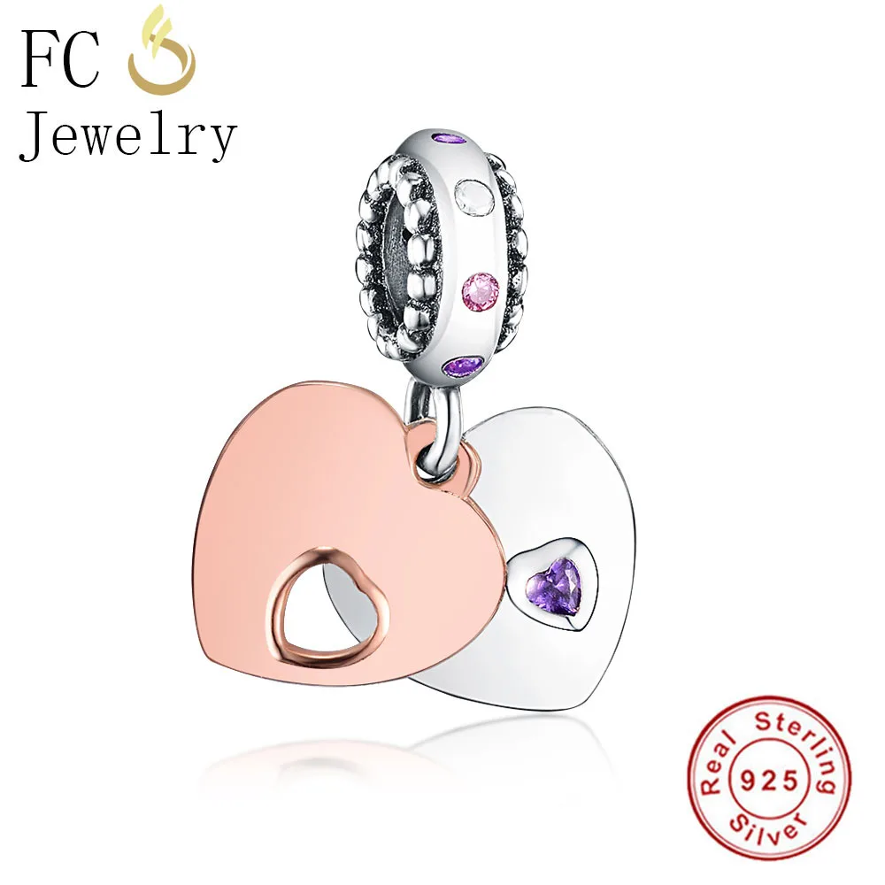 FC Jewelry подходит к оригинальному бренду очаровательный браслет серебро 925 пробы