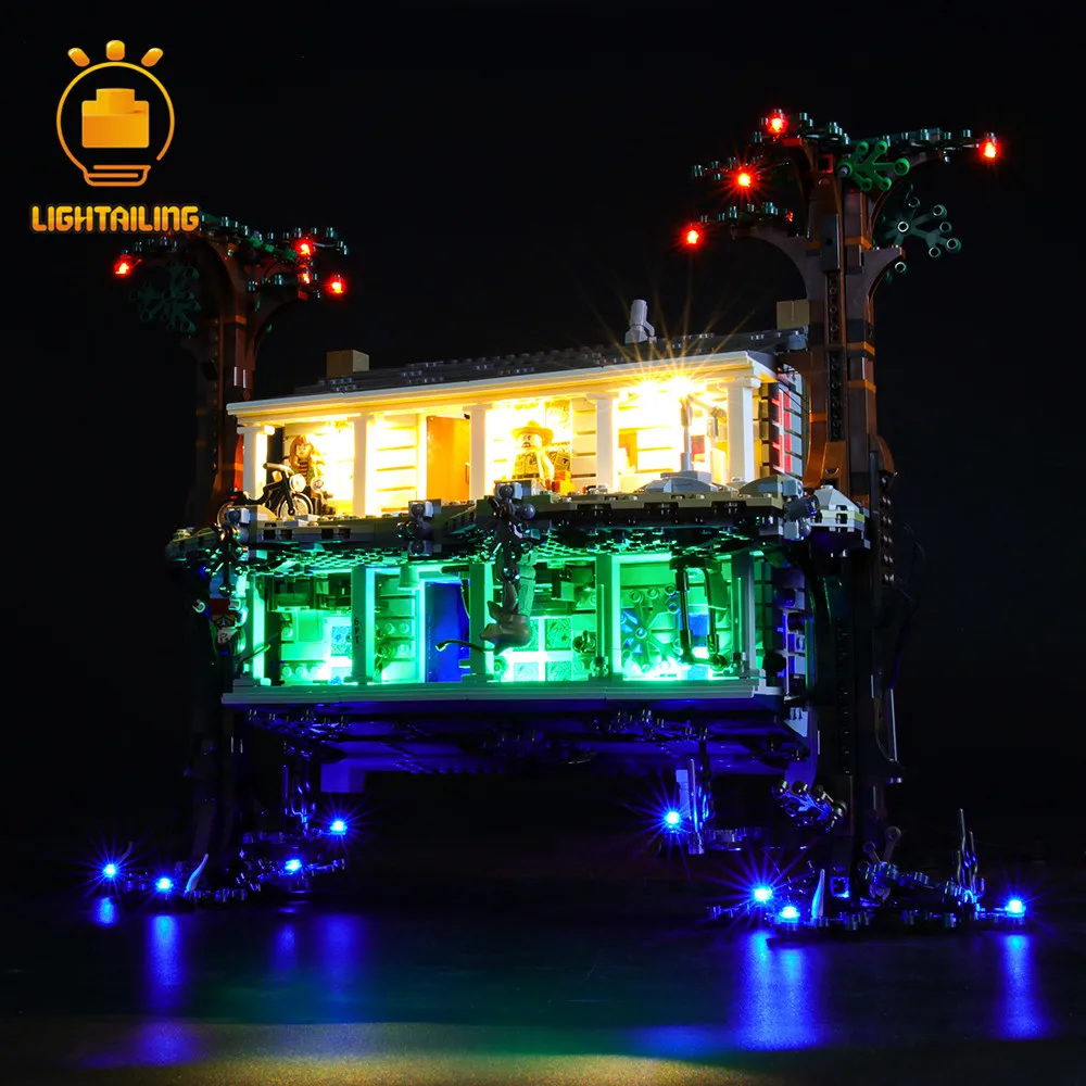 LIGHTAILING светодиодный светильник комплект для чужих вещей перевернутый светильник комплект совместим с 75810(не включает модель