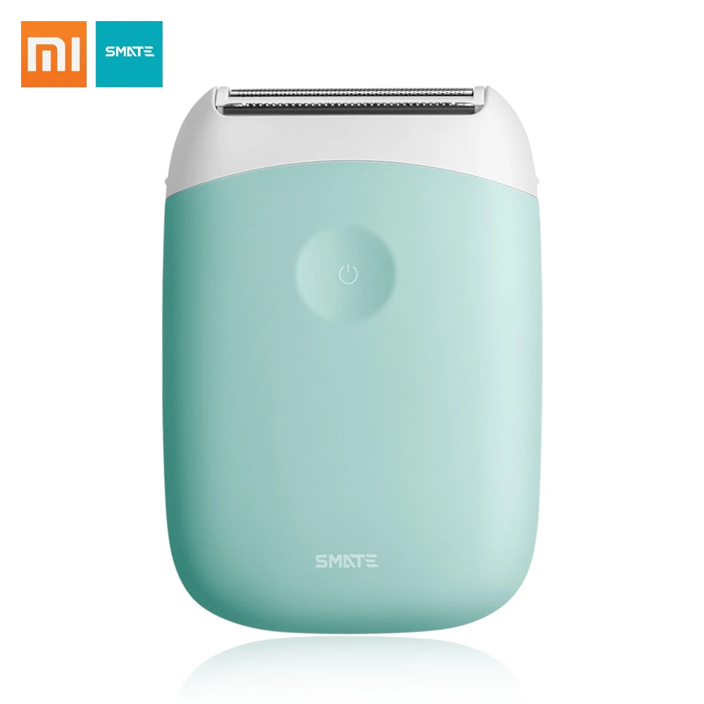 Электрический эпилятор Smate для Xiaomi Mini, портативный триммер для удаления волос для женщин, USB перезаряжаемая гладкая бритва, водостойкий эпилятор