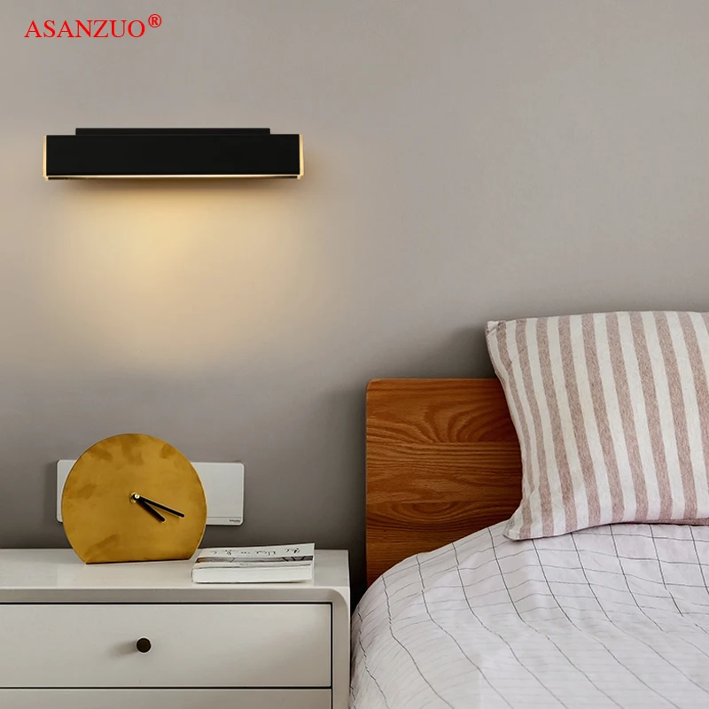 Лампада светодиодный настенный светильник приспособление направляющей проект