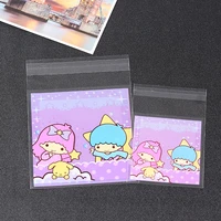 baked food biscuit bag jewelry handmade soap sample opp self adhesive bag chocolate packaging bag