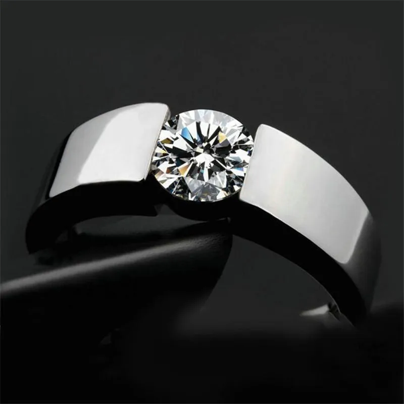 Кольца из нержавеющей стали с кристаллами | Украшения и аксессуары