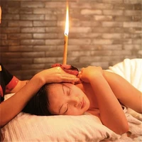 10pcslot ear candles healthy care ear treatment ear wax removal cleaner ear coning treatment indiana therapy fragrance candling