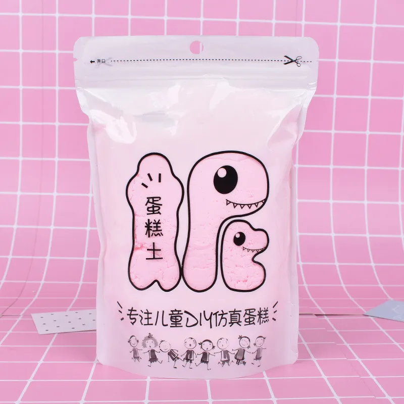 Pink Бумажная глина, достаточно большой объем, 100 г, бумажная глина, мягкая бумага, глина, пластилин для рисования слизи, полимерная детская игрушка - Цвет: Pink