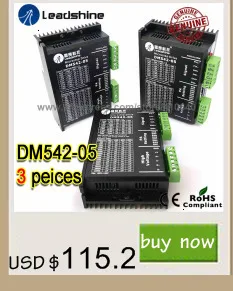 Новое поступление Leadshine DM542S Обновлено от DM542 с более сильной функцией защиты от помех более устойчивый шаговый привод 48VDC 4.2A