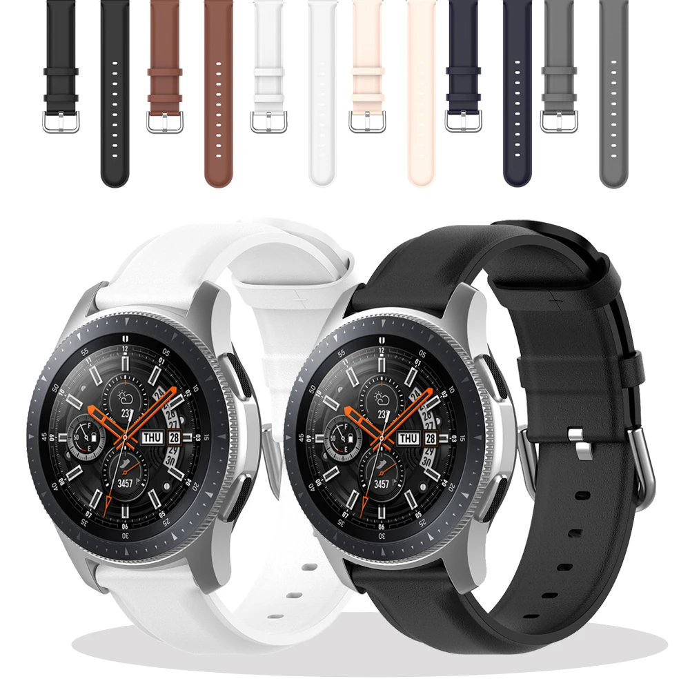 Модный стиль ремешок из натуральной кожи для Huawei magic Watch2 46 мм браслет garmin Approach S40