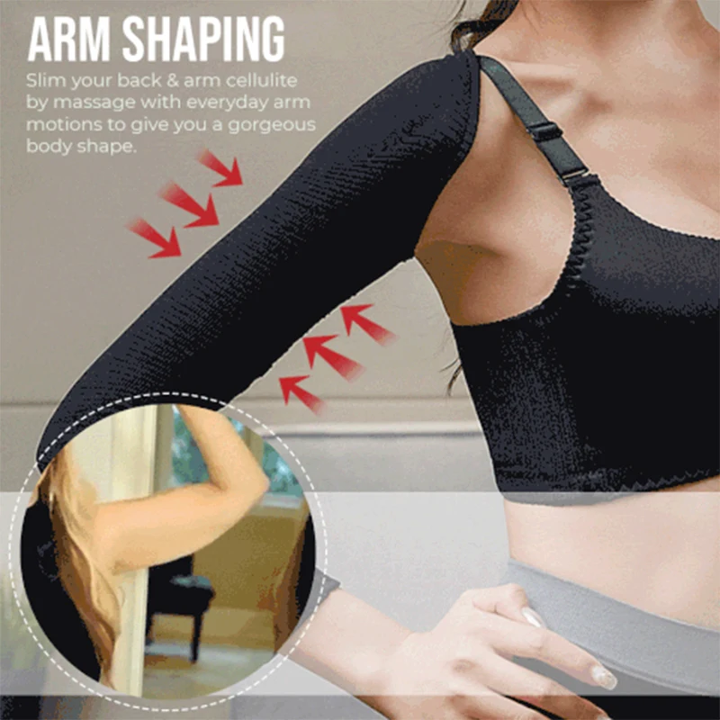 Корректор осанки для похудения рук и спины рукава снижение жира женщин поддержка