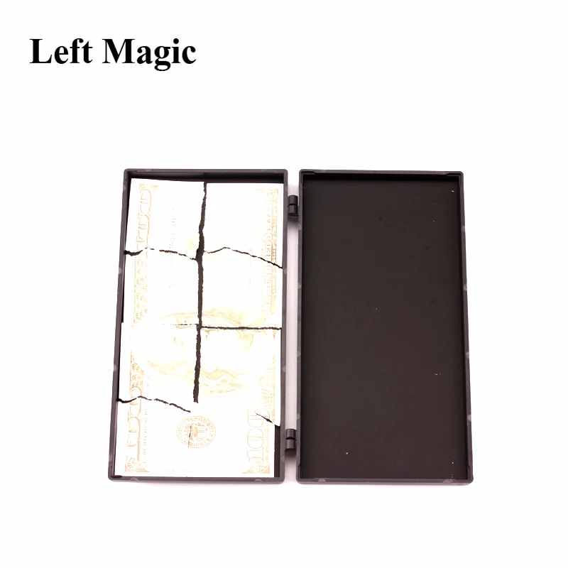 Карточка для денег искусственные трюки Волшебная коробка двух сюрпризов купюр