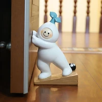 cute cartoon radish door stopper resin safety baby finger guard protector non slip bookend book stand