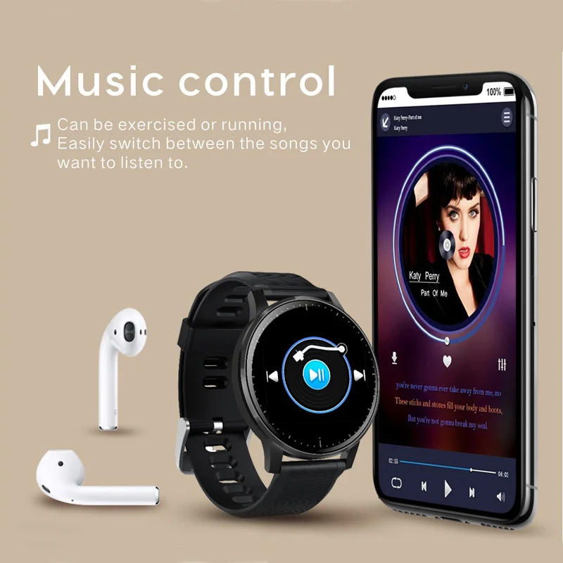 Lerbyee смарт-браслет Q20 Bluetooth монитор сердечного ритма управление музыкой умный Браслет цветной экран вызов умный Браслет для занятий спортом