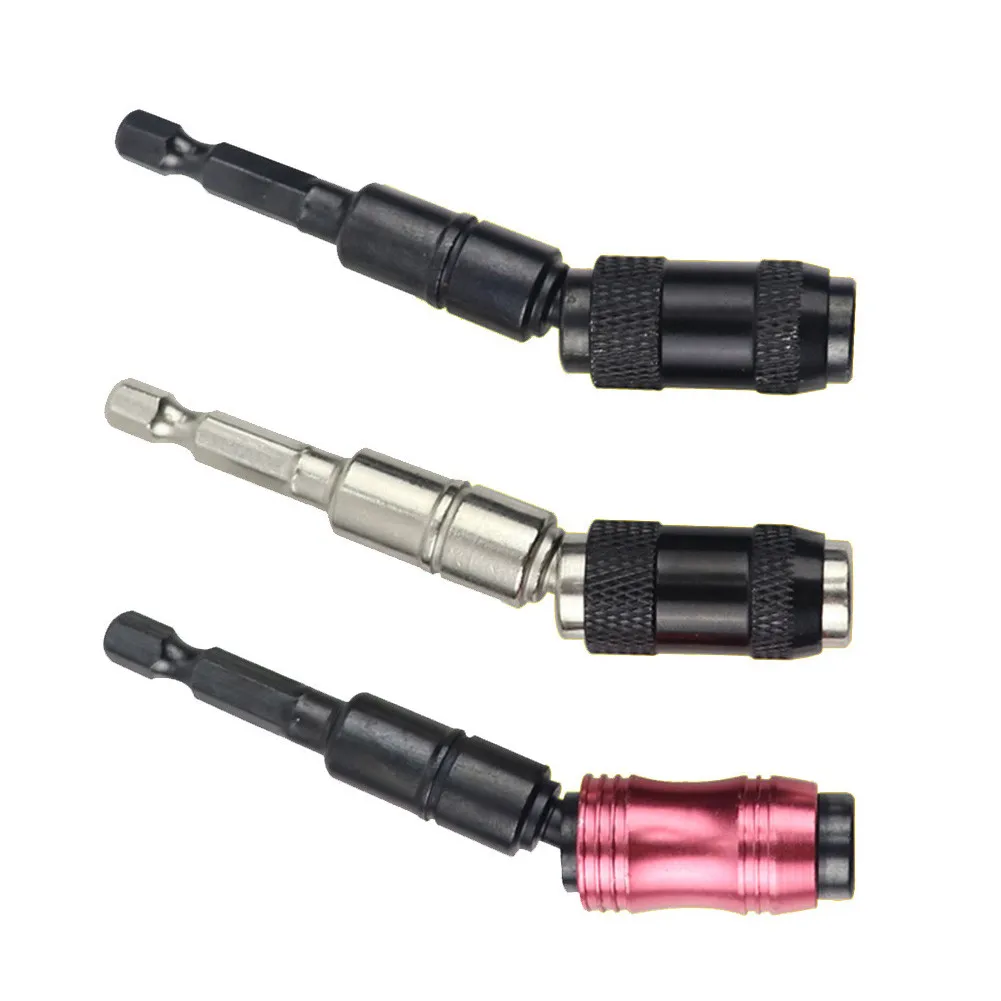 

Magnetic Screw Drill Tip Screw Drill Impact Pivoting Quick Change Locking Bit Tip Holder Electric Extensions Drill Accessory
