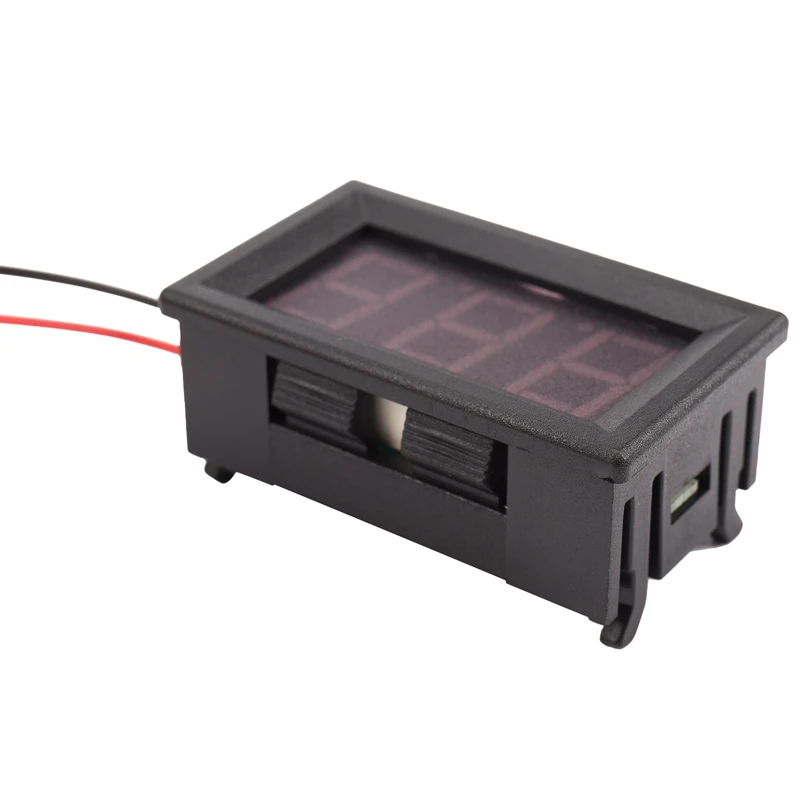 

2Pcs Digital Voltmeter Dc 5V To 120V Voltage Panel Meter 0.56 Inch Led Display Tester for Laboratory Electric Appliance Motorcyc