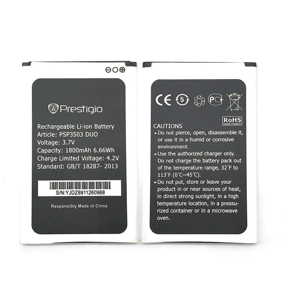 1 шт. новый 100% высококачественный аккумулятор PSP3503 DUO PSP3503DUO для Prestigio Wize C3 3503