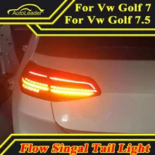 Светодиодный задний фонарь для VW Golf 7 MK7 Golf 7 Golf 7,5 MK 7,5 автомобильные стильные стоп-сигналы светодиодная сигнальная лампа для заднего освещения аксессуары
