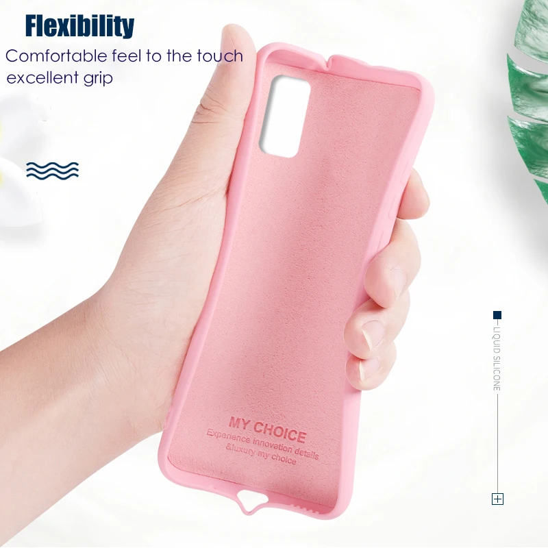 Жидкий силиконовый чехол для OPPO Find X2 Pro Lite Neo мягкий телефона s Realme X50 Reno 2 3