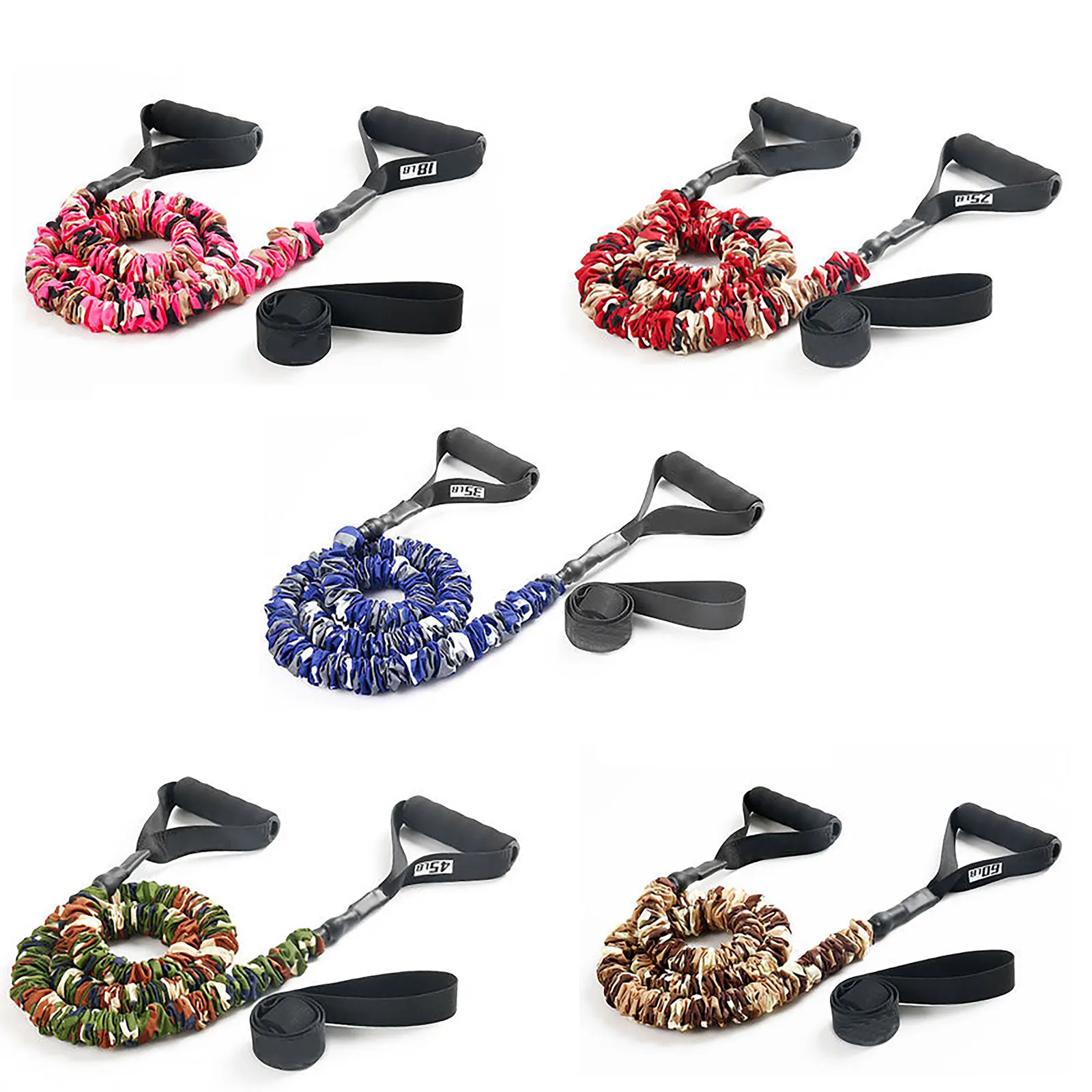 

Portable Men Women Resistance Band Fitness Exercising Elastic Pull Rope For Waist Arm Chest Hip Stretching Slimming Training