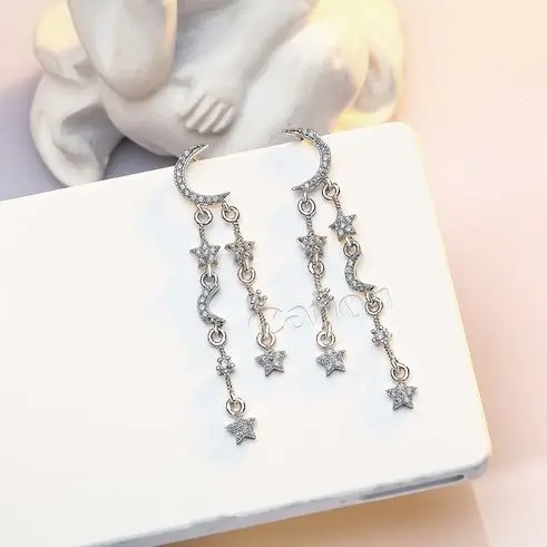 Миниатюрные серьги гвоздики в Корейском стиле из стерлингового серебра 925 пробы