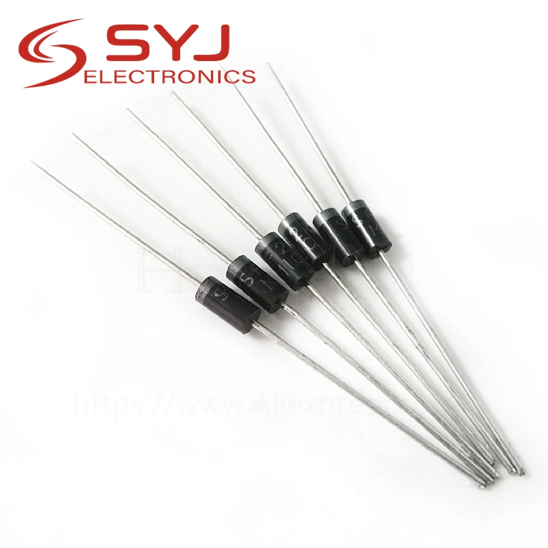 100pcs/lot SF28 Super Fast Rectifier Diode 2A 600V DO 15 In Stock|Диоды| |