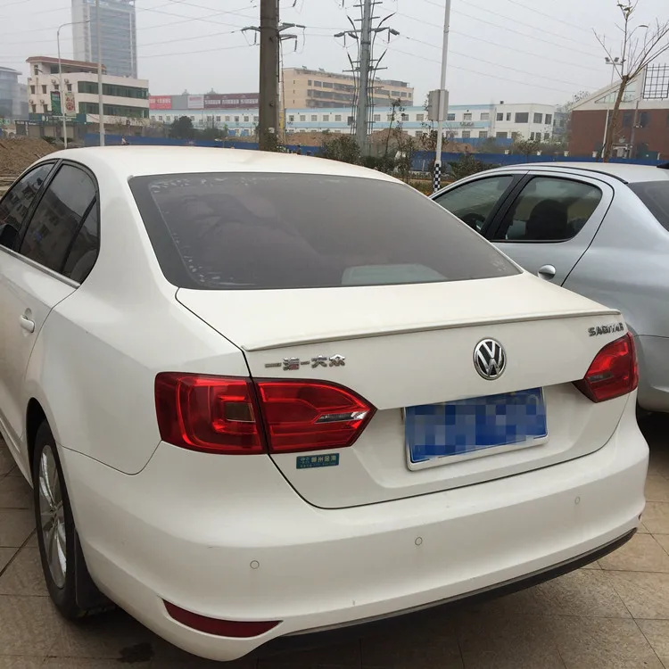 Спойлер для Volkswagen спойлер Jetta из ABS материала праймер заднего крыла автомобиля
