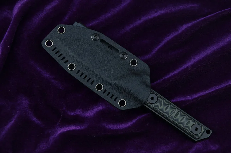 

LEMIFSHE fixed blade knife A2 steel G10 handle outdoor hunt survival pocket kitchen knives camping EDC too