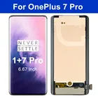 ЖК-дисплей 6,67 дюйма Amoled с сенсорной панелью и дигитайзером в сборе для OnePlus 7 Pro, ЖК-экран