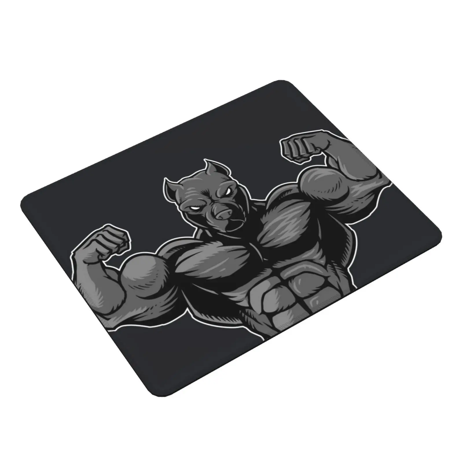 Коврик для мыши бодибилдинга питбуля рисунок сделай сам занятий в спортзале