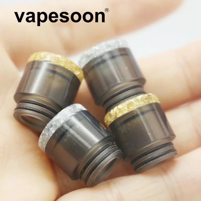 

10pcs 810 Resin Drip Tip Clear Drip Tip For Kylin RTA/Goon 528/Kensei For TFV8/TFV12/TFV8 Baby Tank Atomizers