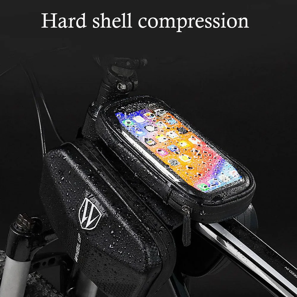 Водонепроницаемая велосипедная сумка рама передняя верхняя труба большая