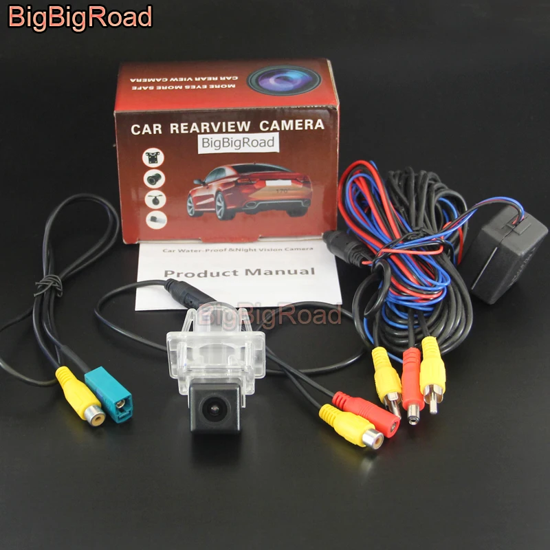 BigBigRoad для Mercedes Benz W204 C180 C200 C280 C300 RCA Интерфейс оригинального экрана совместимая