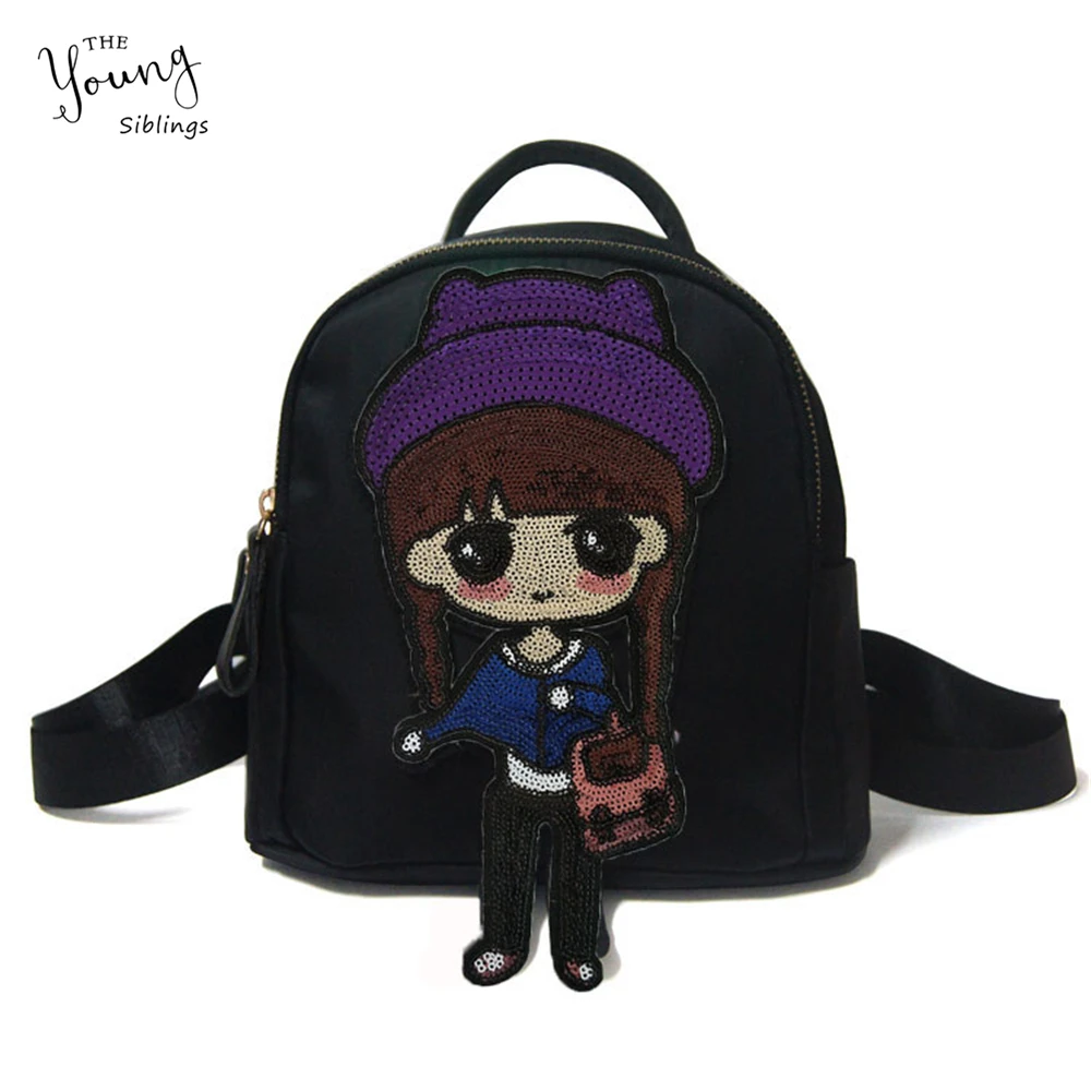 Аппликация большого размера с вышивкой в виде мультяшных животных аппликация