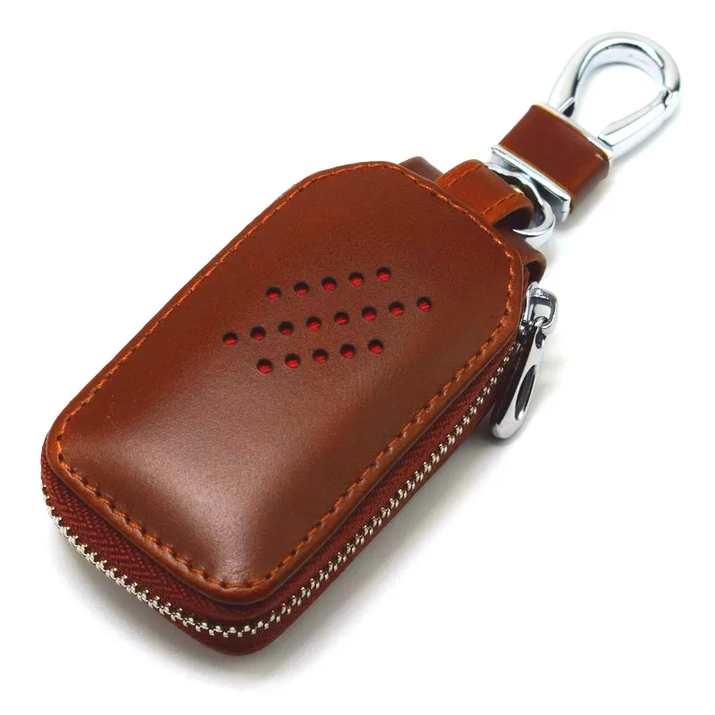 Чехол для автомобильных ключей сумка чехол кошелек держатель на цепочке с