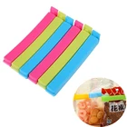 Зажим для пакетов, пластиковый, 1 шт.