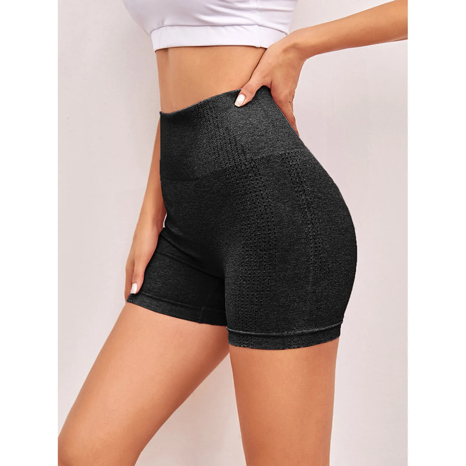

Hot Sale Yoga Shorts Women's Fashion Casual Solid Print Sexy Casual Yoga Short Pants Pantalon Corto Mujer Verano