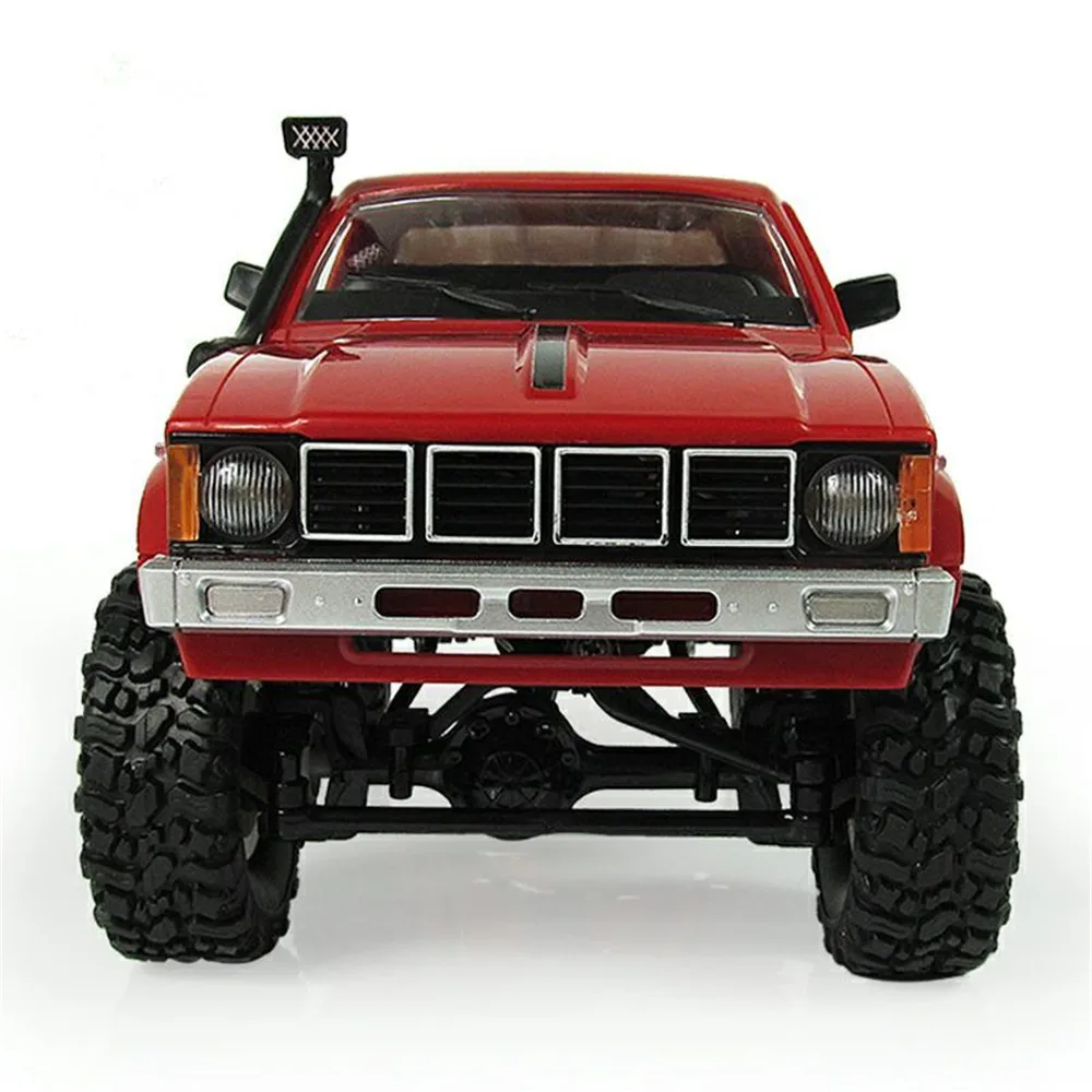 WPL RC автомобиль C-24 1/16 4WD 2 4G военный грузовик гусеничный внедорожный