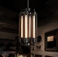 american loft style iron art droplight edison pendant light fixtures for dining room hanging lamp vintage industrial lighting