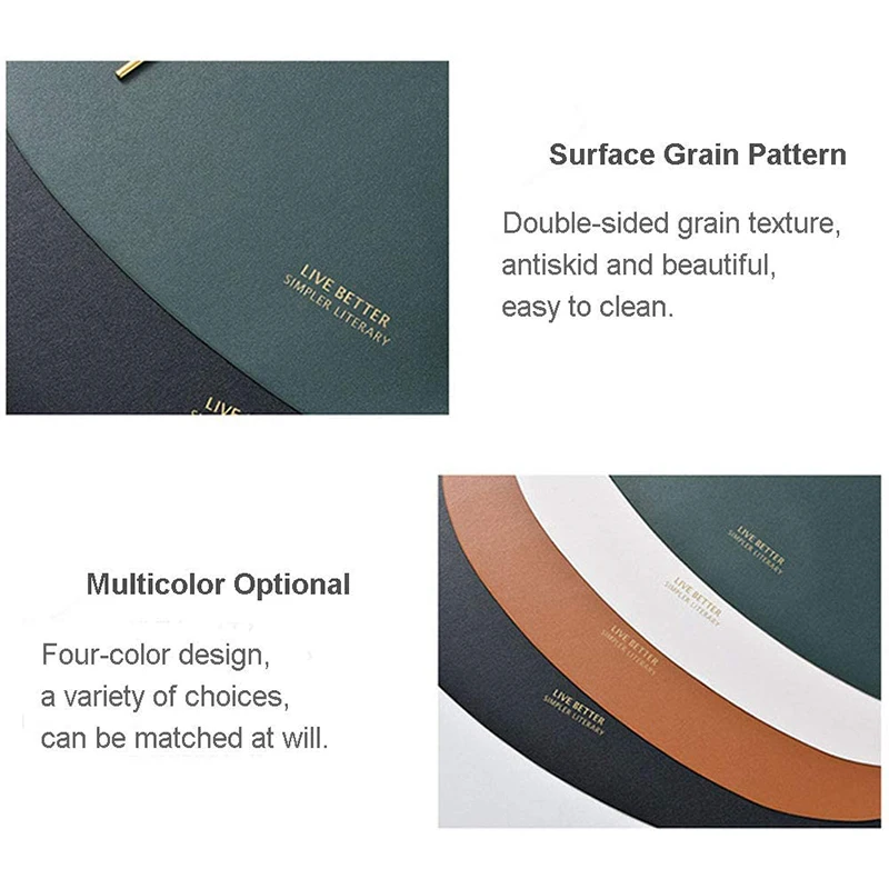 Кожаные подушечки скандинавские креативные коврики для столовой треугольные