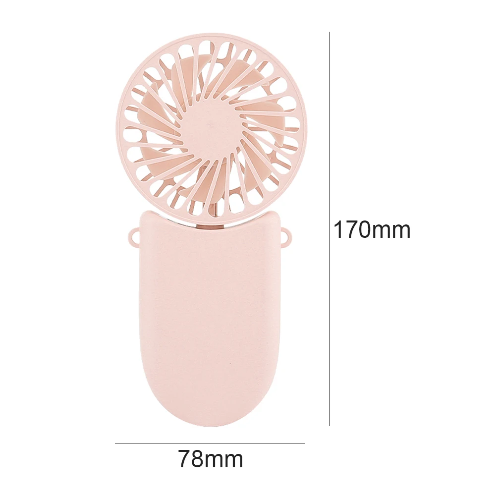 

New Hanging Neck Foldable Small Electric Fan Portable Handheld Creative Student Dormitory Sports USB Outdoor Mini Fan