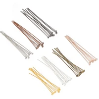 200pcslot 18 20 25 30 35 40 mm metal ball head pins for diy jewelry making beads needlework 0 5mm ball head pins accessories