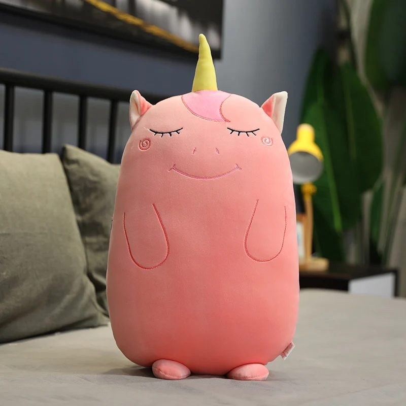 Плюшевые динозавры Единорог лягушка лиса Бегемот Игрушки Kawaii Подушка мягкие