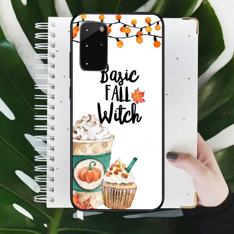 

Fall Inspired Fallen leaves pattern Phone Case For Samsung galaxy S 9 10 20 A 10 21 30 31 40 50 51 71 s note 20 j 4 2018 plus