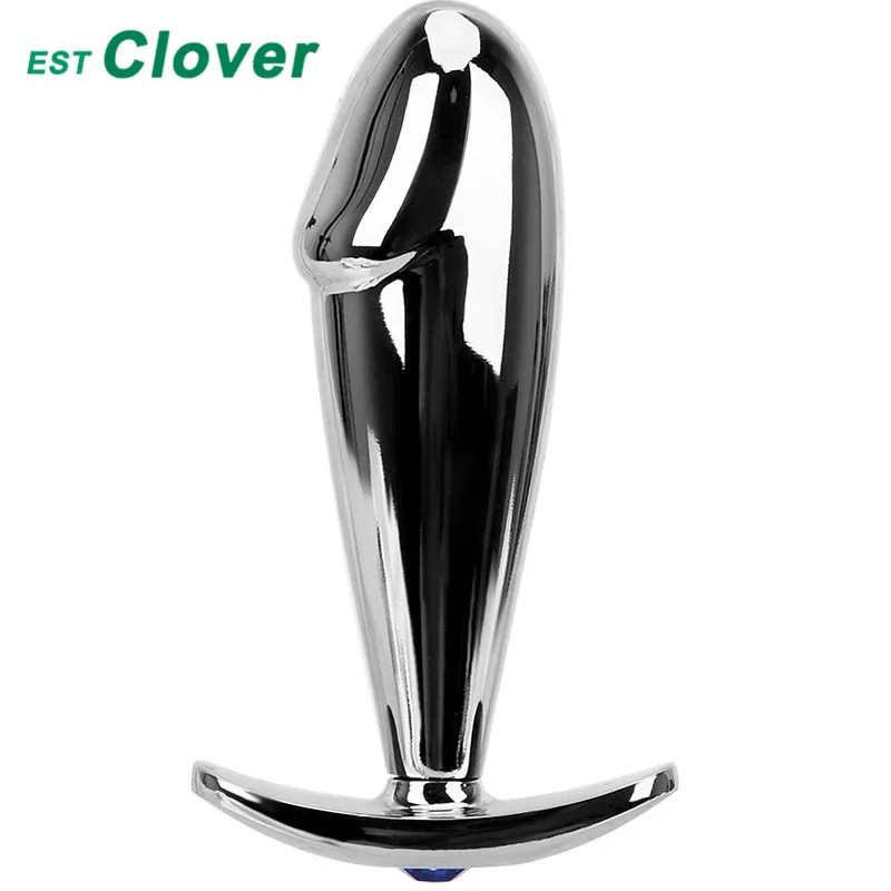 Металлическая Анальная пробка БДСМ фаллоимитатор игрушки Мужской мастурбатор