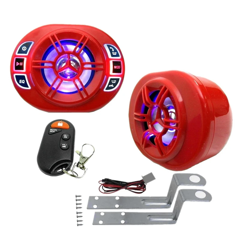 

Мотоцикл Bluetooth руль динамик радио аудио MP3 плеер Amp система ATV UTV