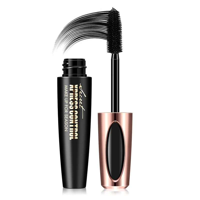 

100PCS 4D Silk Fiber Lash Mascara Waterproof Rimel 3d Mascara For Eyelash Extension Black Thick Lengthening Eye Lashes Cosmetics